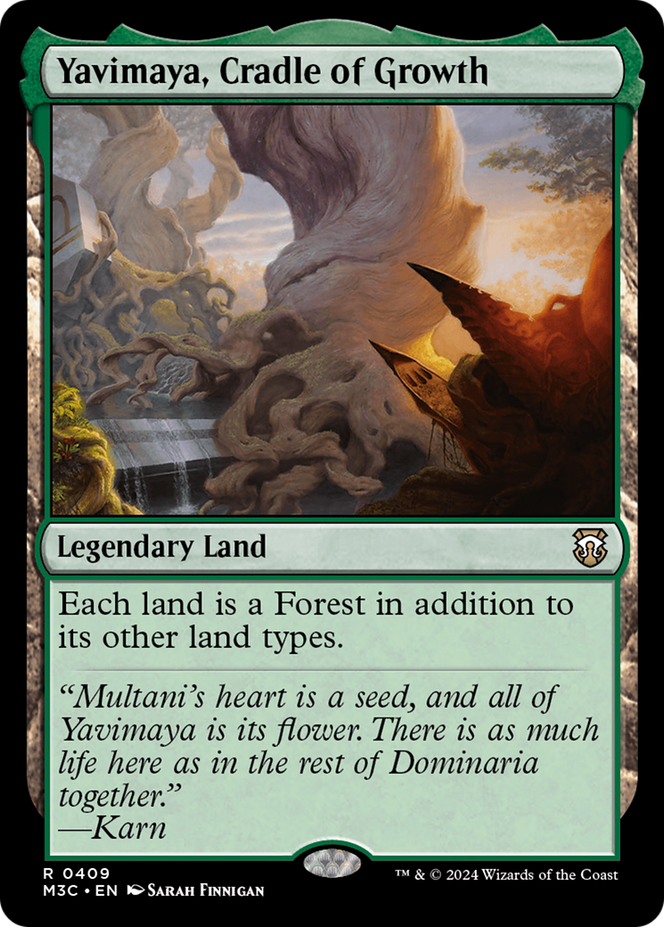 Yavimaya, Cradle of Growth (Ripple Foil) [Modern Horizons 3 Commander] - The Mythic Store | 24h Order Processing