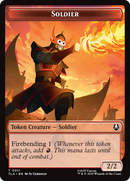 Ally (0008) // Soldier (0002) Double-Sided Token [Avatar: The Last Airbender Tokens] - The Mythic Store | 24h Order Processing