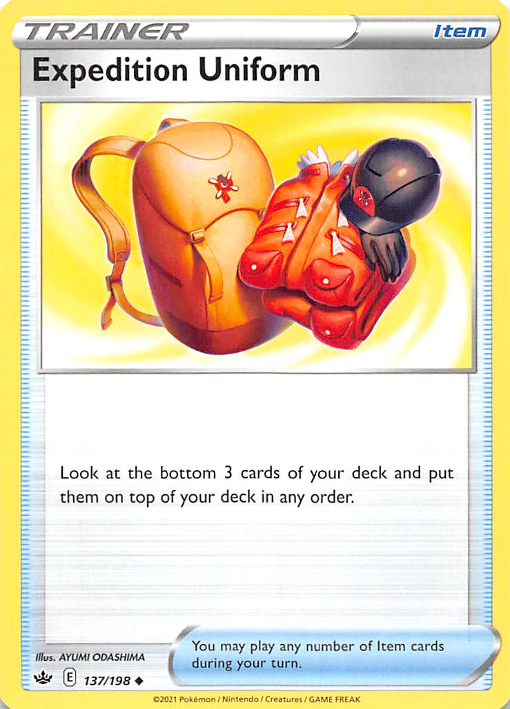 Expedition Uniform (137/198) [Sword & Shield: Chilling Reign] - The Mythic Store | 24h Order Processing