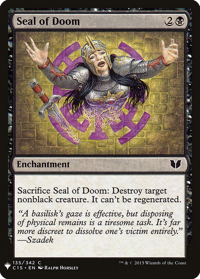 Seal of Doom [Mystery Booster] - The Mythic Store | 24h Order Processing