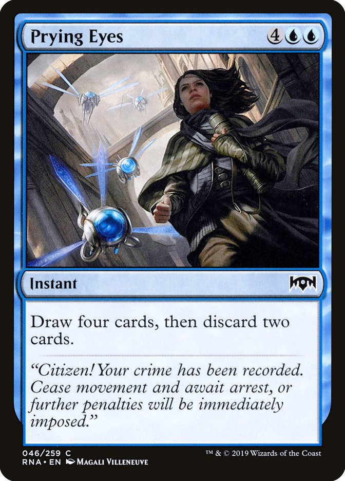 Prying Eyes [Ravnica Allegiance] - The Mythic Store | 24h Order Processing