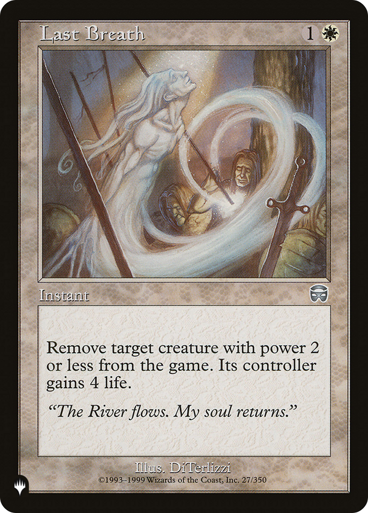 Last Breath [The List] - The Mythic Store | 24h Order Processing