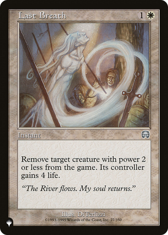 Last Breath [The List] - The Mythic Store | 24h Order Processing