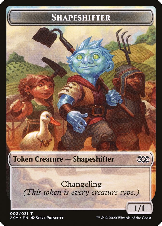 Shapeshifter Token [Double Masters Tokens] - The Mythic Store | 24h Order Processing