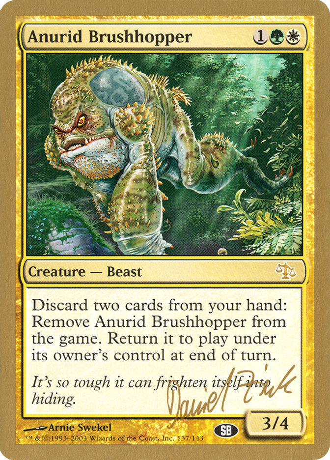 Anurid Brushhopper (Daniel Zink) (SB) [World Championship Decks 2003] - The Mythic Store | 24h Order Processing