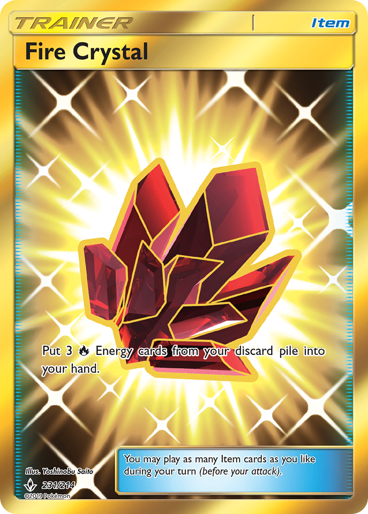 Fire Crystal (231/214) [Sun & Moon: Unbroken Bonds] - The Mythic Store | 24h Order Processing