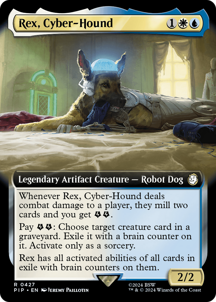 Rex, Cyber-Hound (Extended Art) [Fallout] - The Mythic Store | 24h Order Processing