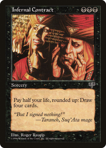 Infernal Contract [Mirage] - The Mythic Store | 24h Order Processing