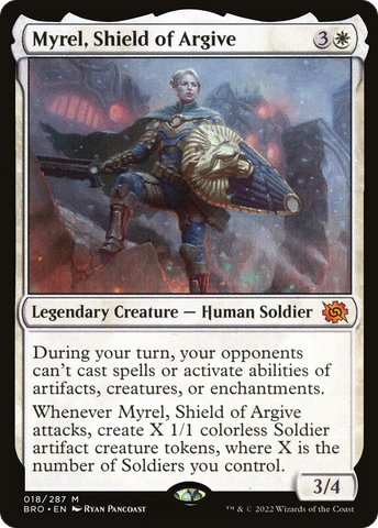 Myrel, Shield of Argive [The Brothers' War] - The Mythic Store | 24h Order Processing