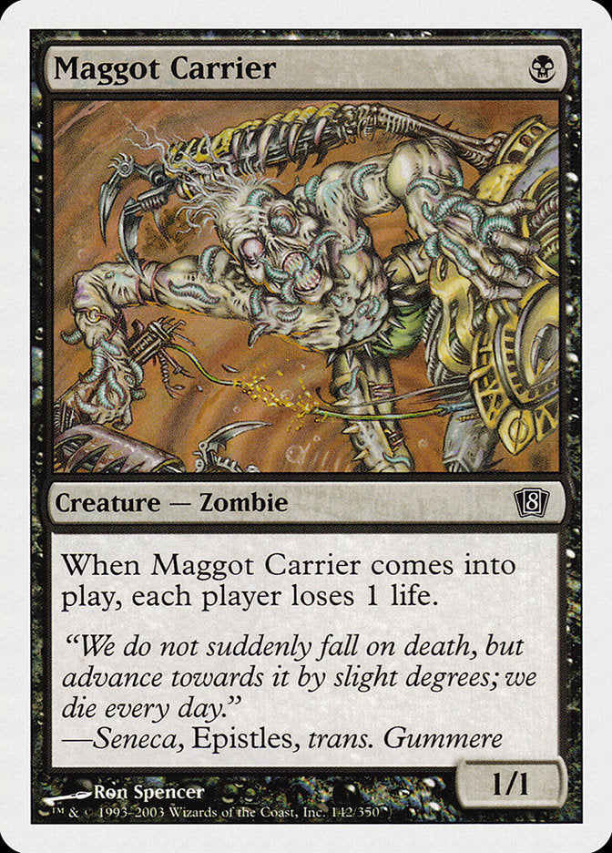 Maggot Carrier [Eighth Edition] - The Mythic Store | 24h Order Processing