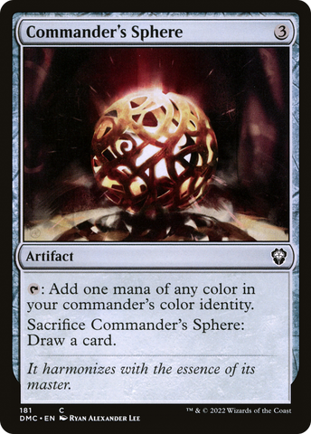 Commander's Sphere [Dominaria United Commander] - The Mythic Store | 24h Order Processing