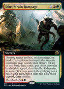 Dire-Strain Rampage (Extended Art) [Innistrad: Midnight Hunt] - The Mythic Store | 24h Order Processing