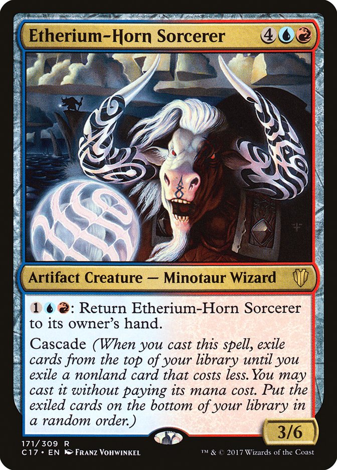 Etherium-Horn Sorcerer [Commander 2017] - The Mythic Store | 24h Order Processing
