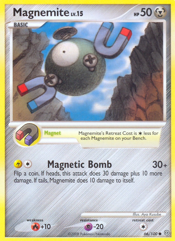 Magnemite (66/100) [Diamond & Pearl: Stormfront] - The Mythic Store | 24h Order Processing
