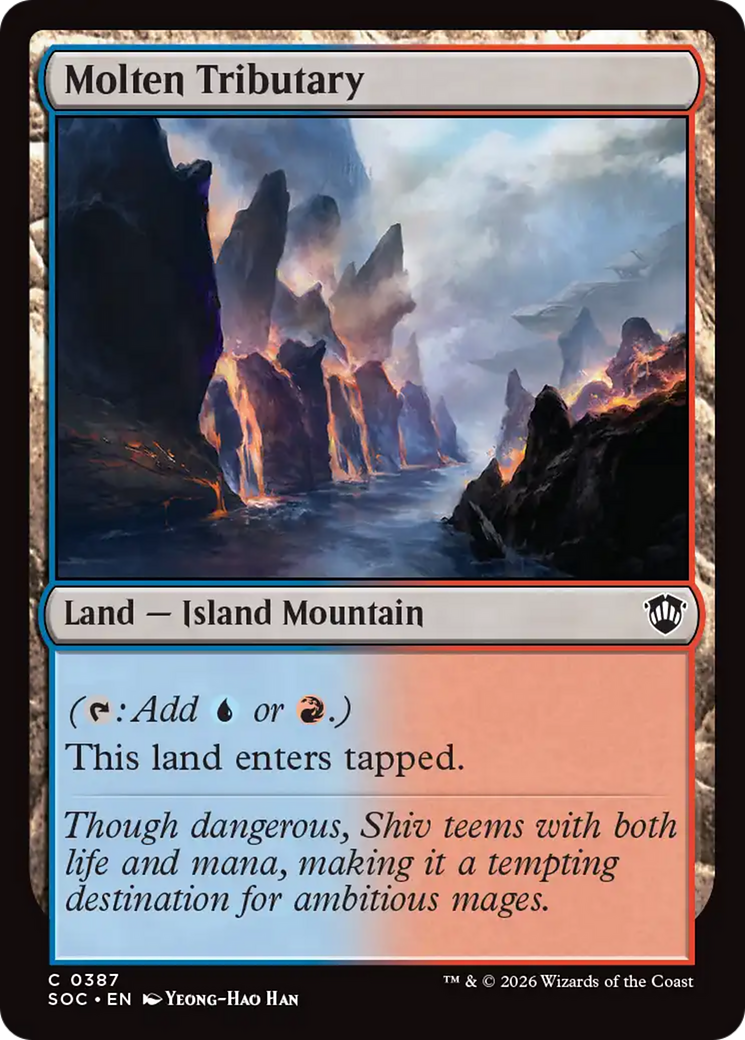 Molten Tributary [Secrets of Strixhaven Commander] - The Mythic Store | 24h Order Processing
