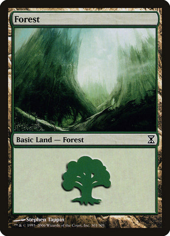Forest (301) [Time Spiral] - The Mythic Store | 24h Order Processing