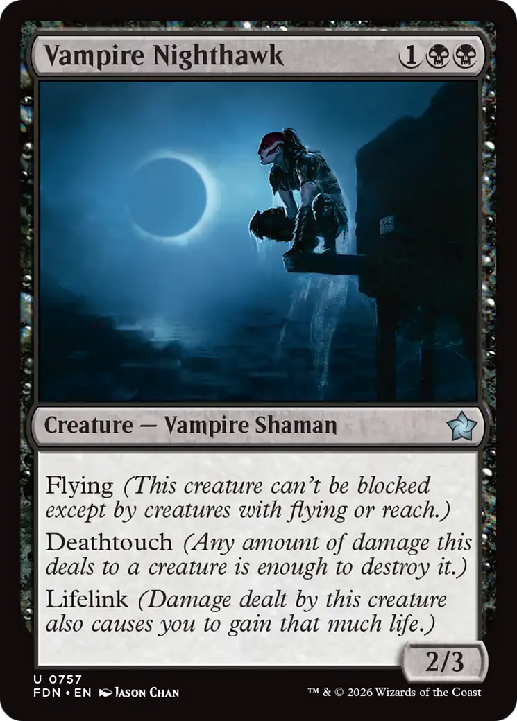 Vampire Nighthawk (0757) [Foundations] - The Mythic Store | 24h Order Processing