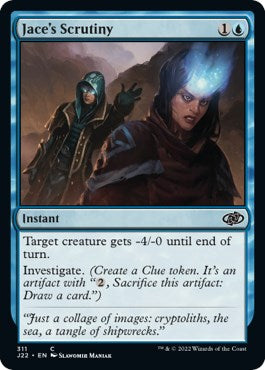 Jace's Scrutiny [Jumpstart 2022] - The Mythic Store | 24h Order Processing