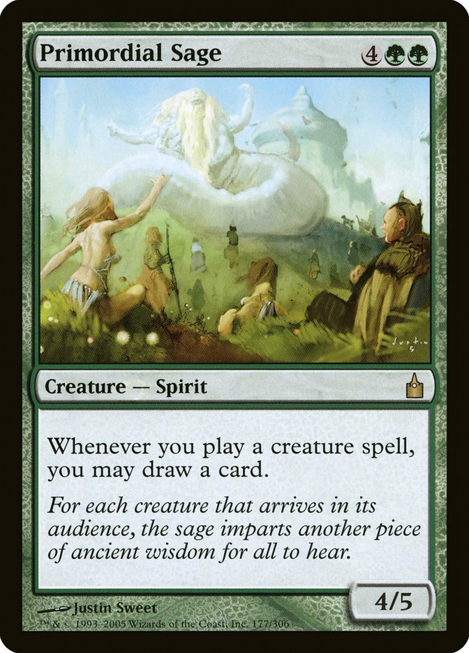 Primordial Sage [Ravnica: City of Guilds] - The Mythic Store | 24h Order Processing