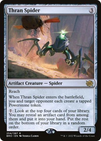 Thran Spider (Promo Pack) [The Brothers' War Promos] - The Mythic Store | 24h Order Processing