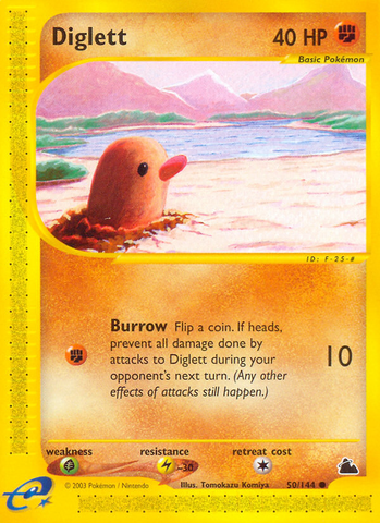 Diglett (50/144) [Skyridge] - The Mythic Store | 24h Order Processing