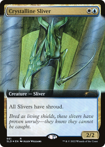 Crystalline Sliver (Extended Art) [Secret Lair Drop Promos] - The Mythic Store | 24h Order Processing