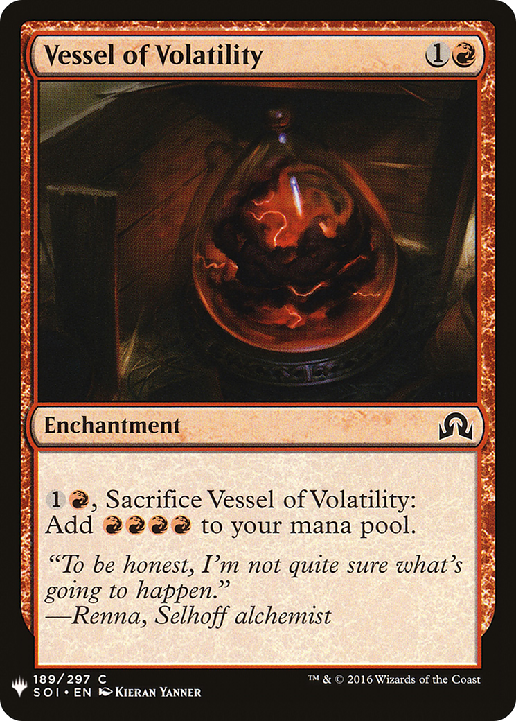 Vessel of Volatility [Mystery Booster] - The Mythic Store | 24h Order Processing