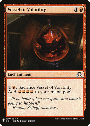 Vessel of Volatility [Mystery Booster] - The Mythic Store | 24h Order Processing