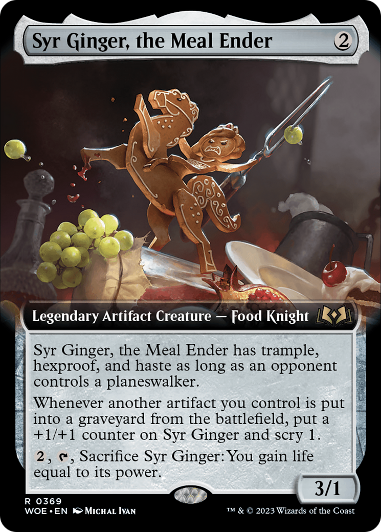 Syr Ginger, the Meal Ender (Extended Art) [Wilds of Eldraine] - The Mythic Store | 24h Order Processing