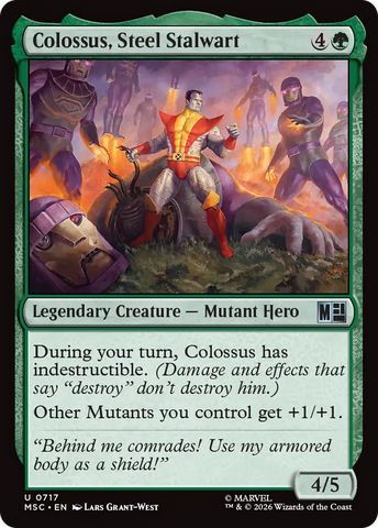 Colossus, Steel Stalwart [Marvel Super Heroes Commander] - The Mythic Store | 24h Order Processing