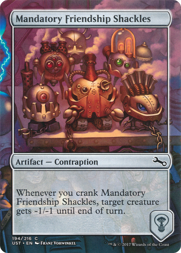 Mandatory Friendship Shackles [Unstable] - The Mythic Store | 24h Order Processing