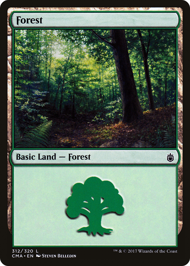 Forest (312) [Commander Anthology] - The Mythic Store | 24h Order Processing