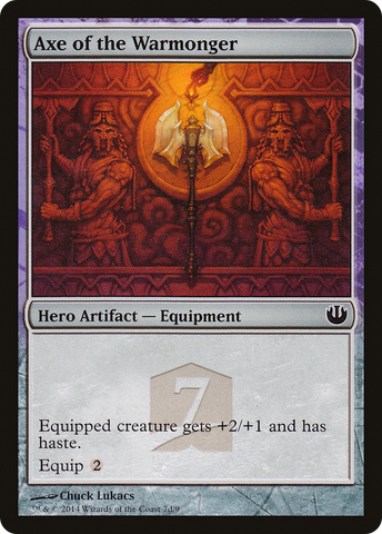 Axe of the Warmonger [Journey into Nyx Hero's Path] - The Mythic Store | 24h Order Processing