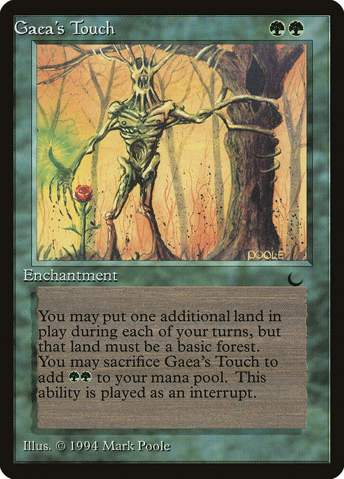 Gaea's Touch (Misprinted) [The Dark] - The Mythic Store | 24h Order Processing