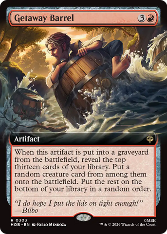 Getaway Barrel (Extended Art) [The Hobbit] - The Mythic Store | 24h Order Processing