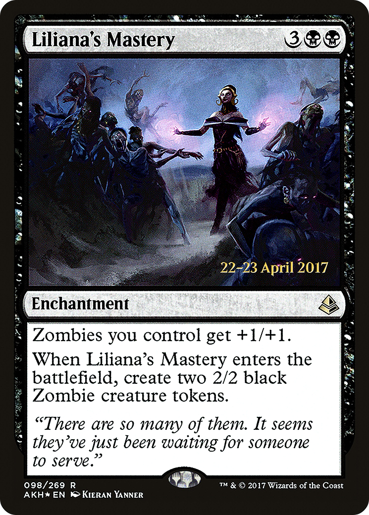Liliana's Mastery [Amonkhet Prerelease Promos] - The Mythic Store | 24h Order Processing