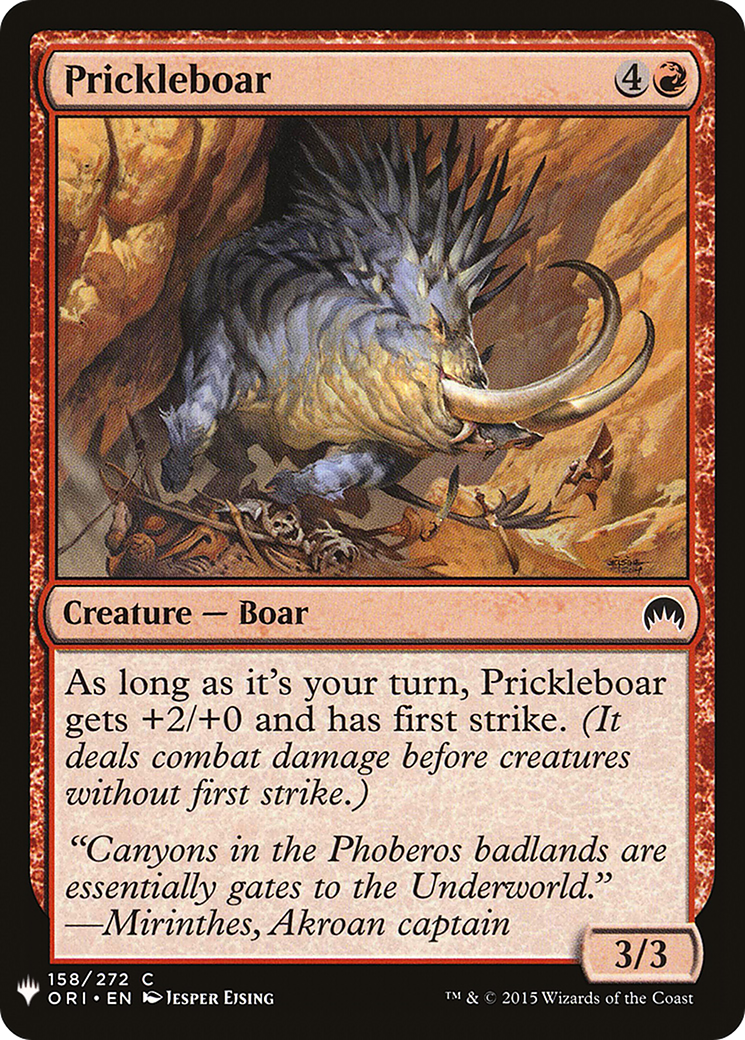 Prickleboar [Mystery Booster] - The Mythic Store | 24h Order Processing