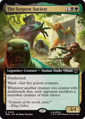 The Serpent Society (Extended Art) [Marvel Super Heroes] - The Mythic Store | 24h Order Processing