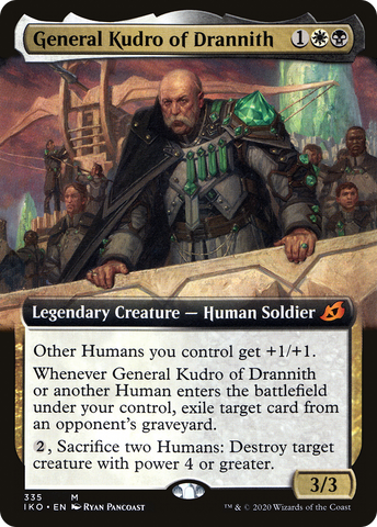 General Kudro of Drannith (Extended Art) [Ikoria: Lair of Behemoths] - The Mythic Store | 24h Order Processing