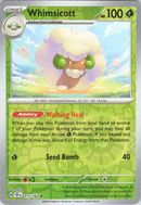 Whimsicott (015/162) [Scarlet & Violet: Temporal Forces] - The Mythic Store | 24h Order Processing