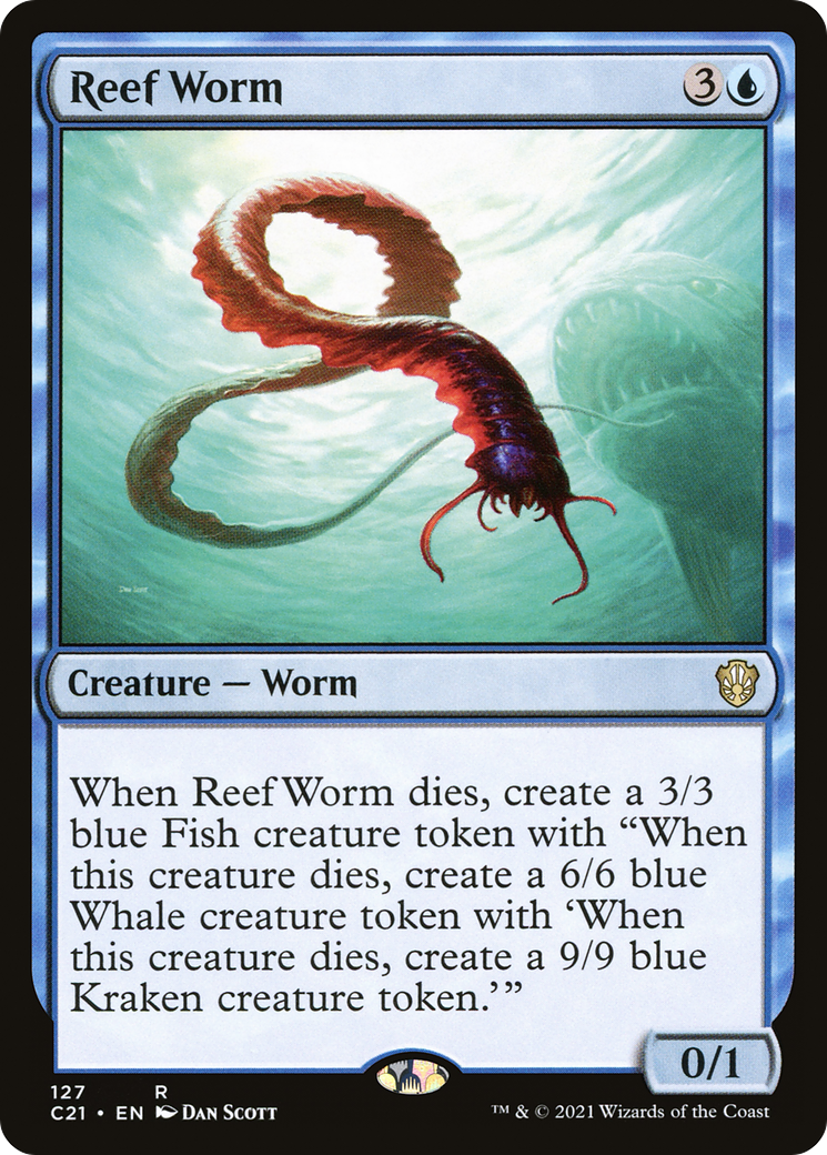 Reef Worm [Commander 2021] - The Mythic Store | 24h Order Processing