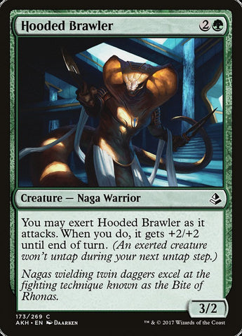 Hooded Brawler [Amonkhet] - The Mythic Store | 24h Order Processing