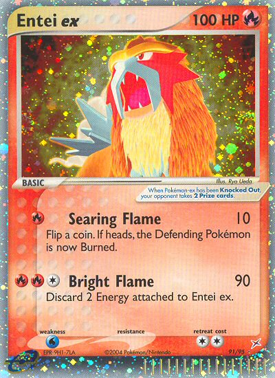 Entei ex (91/95) [EX: Team Magma vs Team Aqua] - The Mythic Store | 24h Order Processing