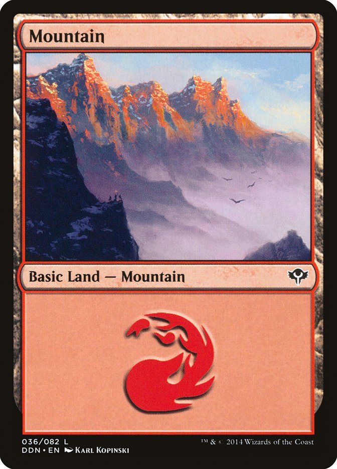 Mountain (36) [Duel Decks: Speed vs. Cunning] - The Mythic Store | 24h Order Processing