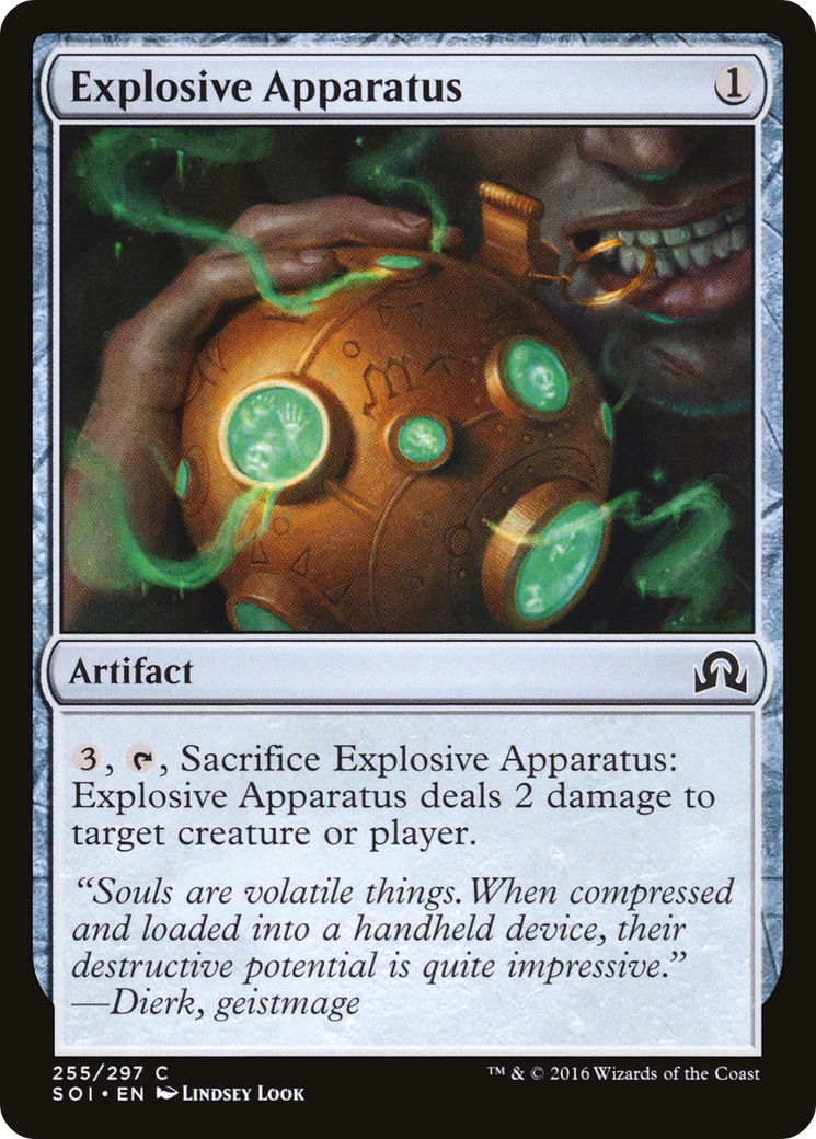 Explosive Apparatus [Shadows over Innistrad] - The Mythic Store | 24h Order Processing