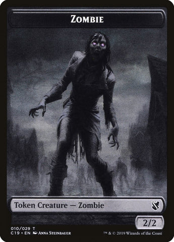 Zombie Token (010/029) [Commander 2019 Tokens] - The Mythic Store | 24h Order Processing