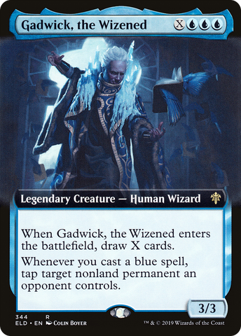 Gadwick, the Wizened (Extended Art) [Throne of Eldraine] - The Mythic Store | 24h Order Processing