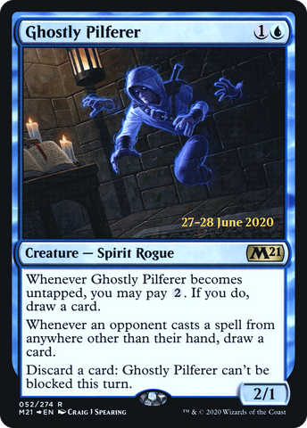 Ghostly Pilferer [Core Set 2021 Prerelease Promos] - The Mythic Store | 24h Order Processing