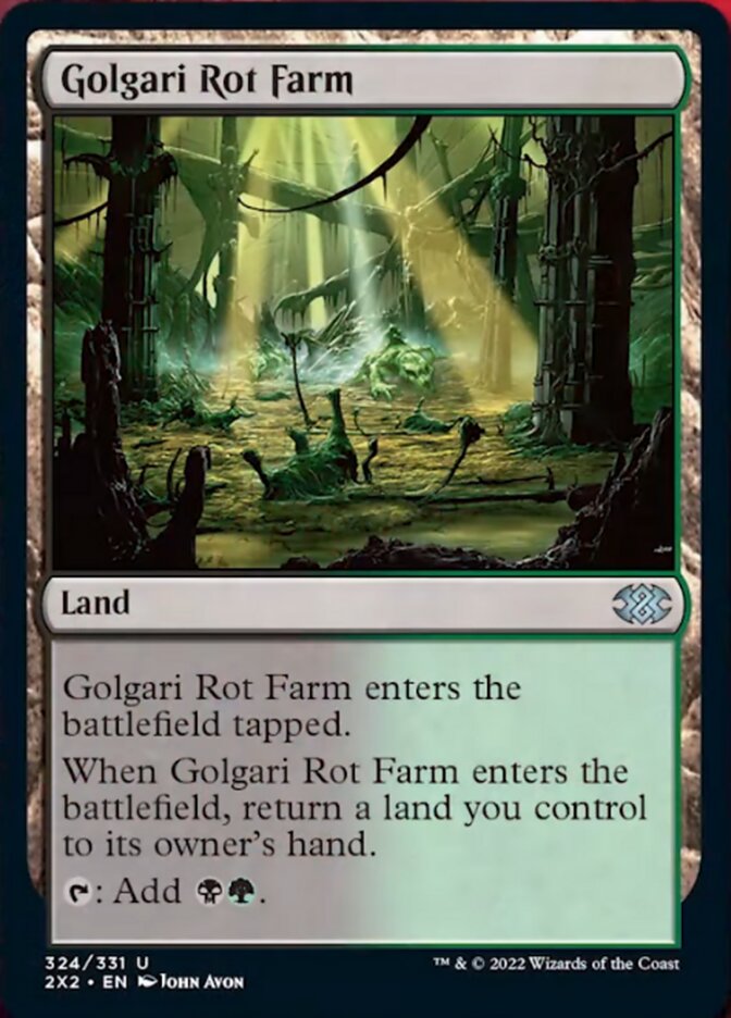 Golgari Rot Farm [Double Masters 2022] - The Mythic Store | 24h Order Processing