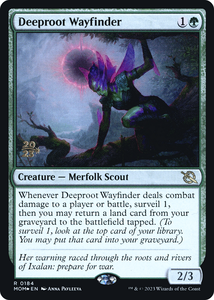 Deeproot Wayfinder [March of the Machine Prerelease Promos] - The Mythic Store | 24h Order Processing